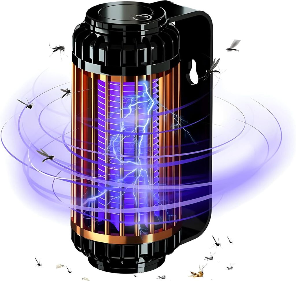 Insektenvernichter Elektrisch USB Mückenlampe Insektenlampen für Außen Innen