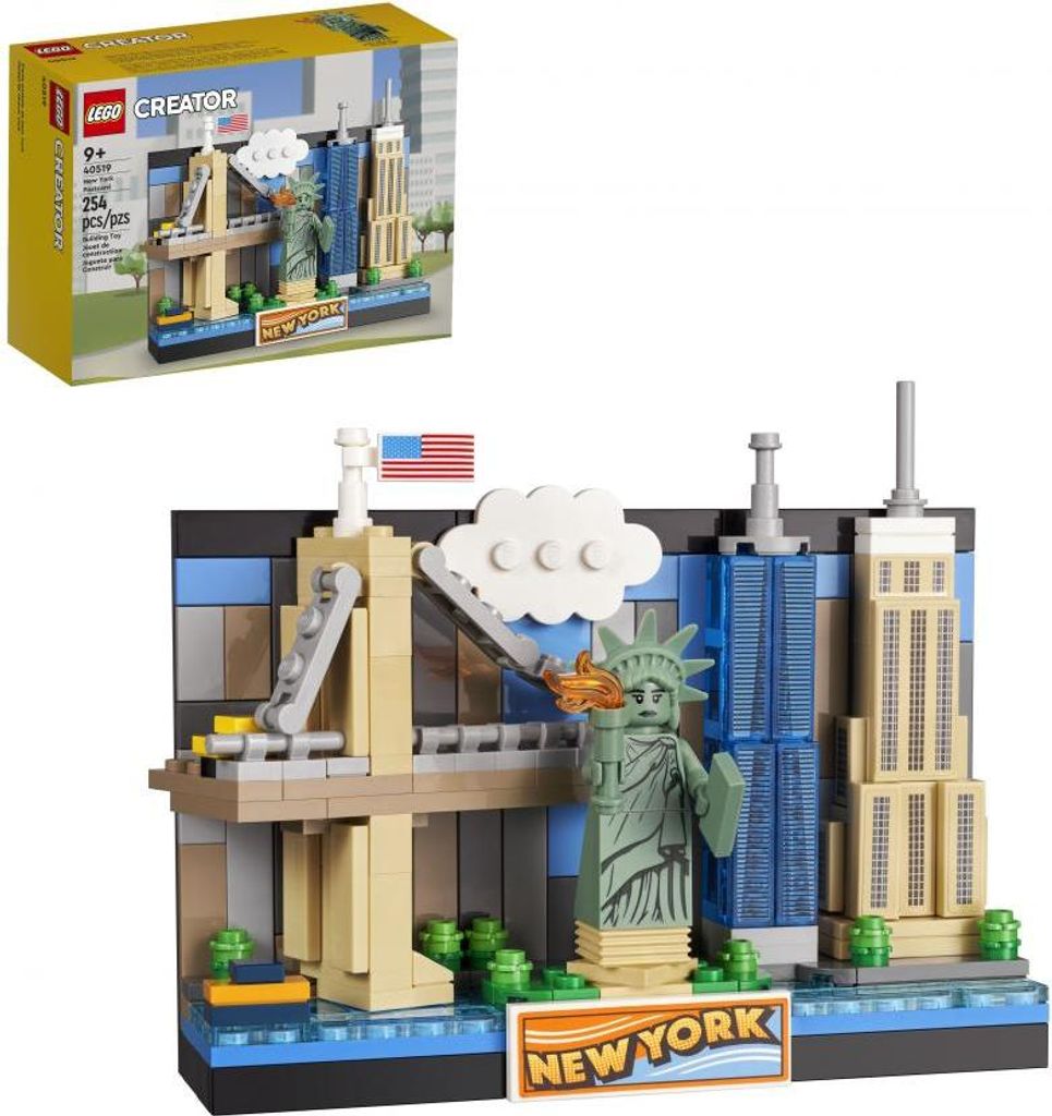 LEGO Creator New York Postcard 40519, Bausatz, 9 Jahr(e), Produktbild 
