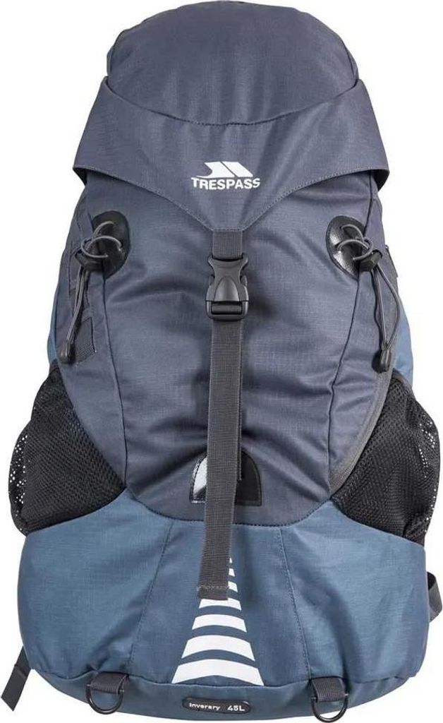 Trespass Inverary 45l Rucksack Blau Herren,Damen Blau One Size