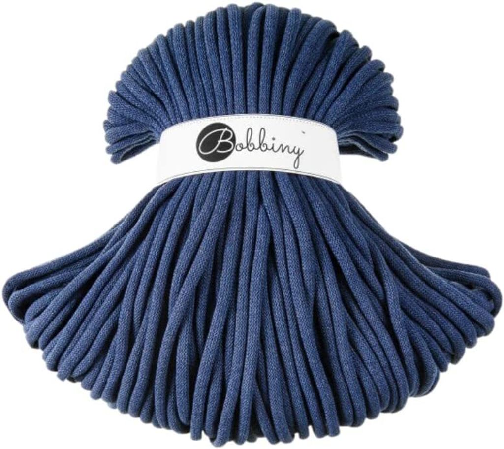 Bobbiny Jumbo 9 mm 100 m Jeans Sznurek Zdjęcie produktu 