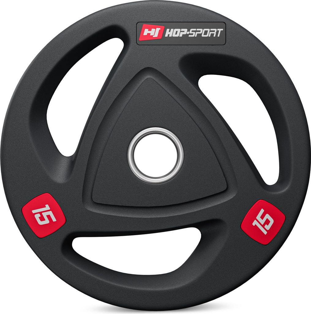 Hop-Sport Profi Studio Ø 50mm Olympia gummierte Gusseisen Produktbild 