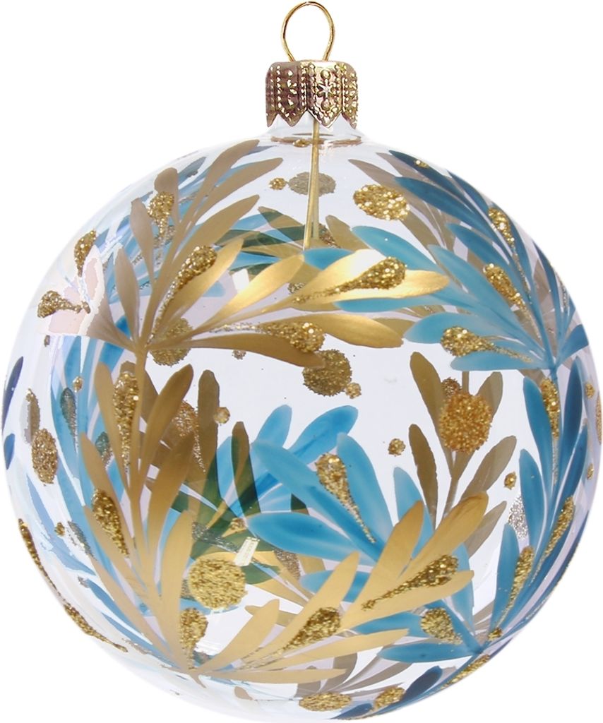 Weihnachtskugel Glas Ästchen