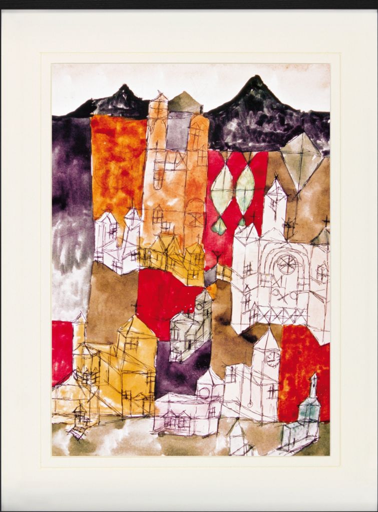Paul Klee Gerahmtes Bild Mit Edlem Passepartout | Produktbild 