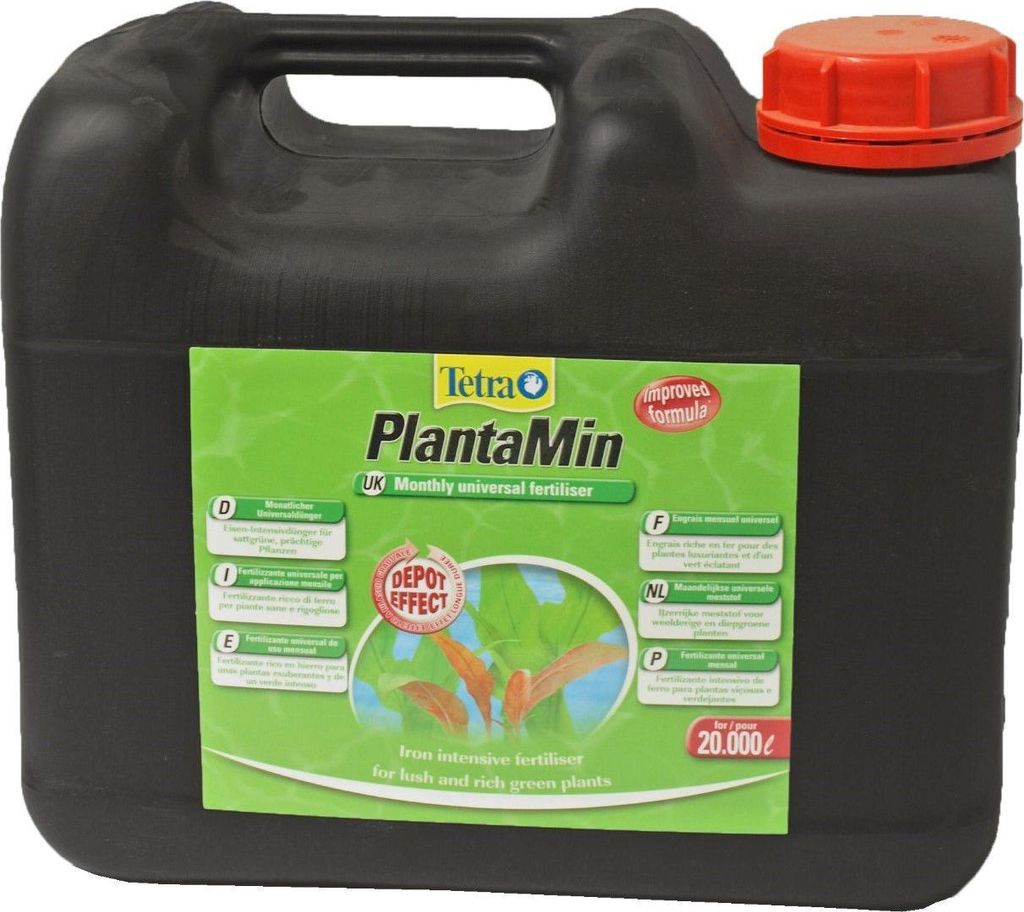 Planta Min 5 liter, vloeibare plantenvoeding, merk Tetra, Productafbeelding 