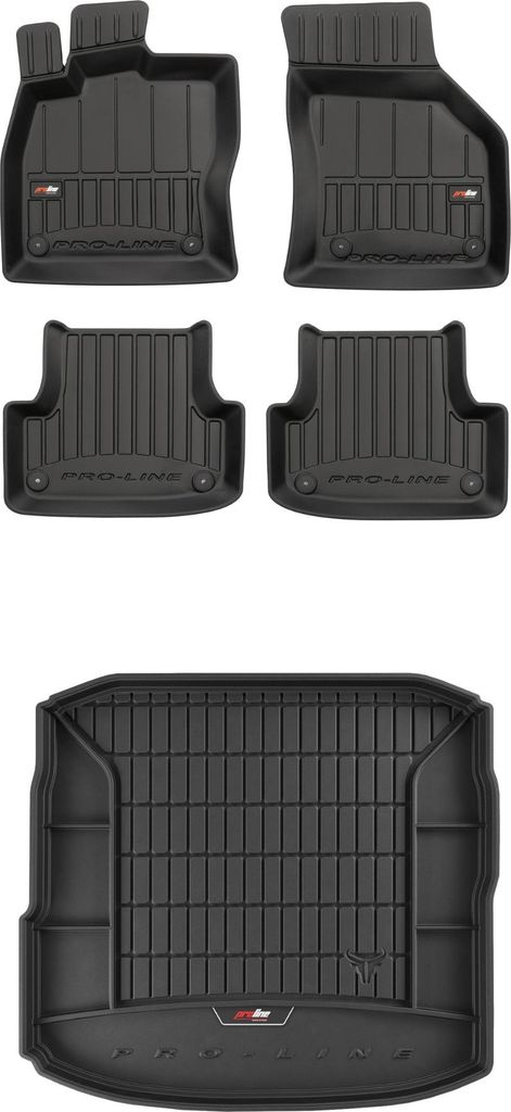 FROGUM 3D Gummimatten und Kofferraummatte für Audi A3 8V 2013-2020