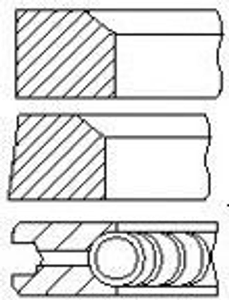 FAI AutoParts PR89-000 Kolbenringsatz Kolbenringe passend für MERCEDES-BENZ C-Klasse Limousine (W204) E-Klasse Limousine (W211) C-Klasse T-modell