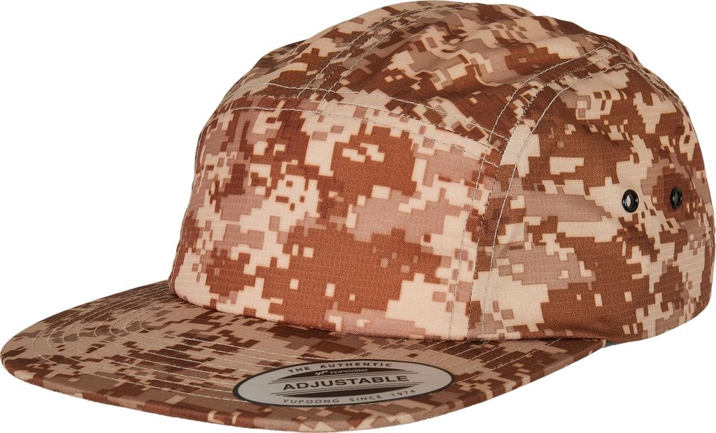 FLEXFIT 7005MC | Digital Camo Jockey Cap - Farbe: Beige - Größe: One Size