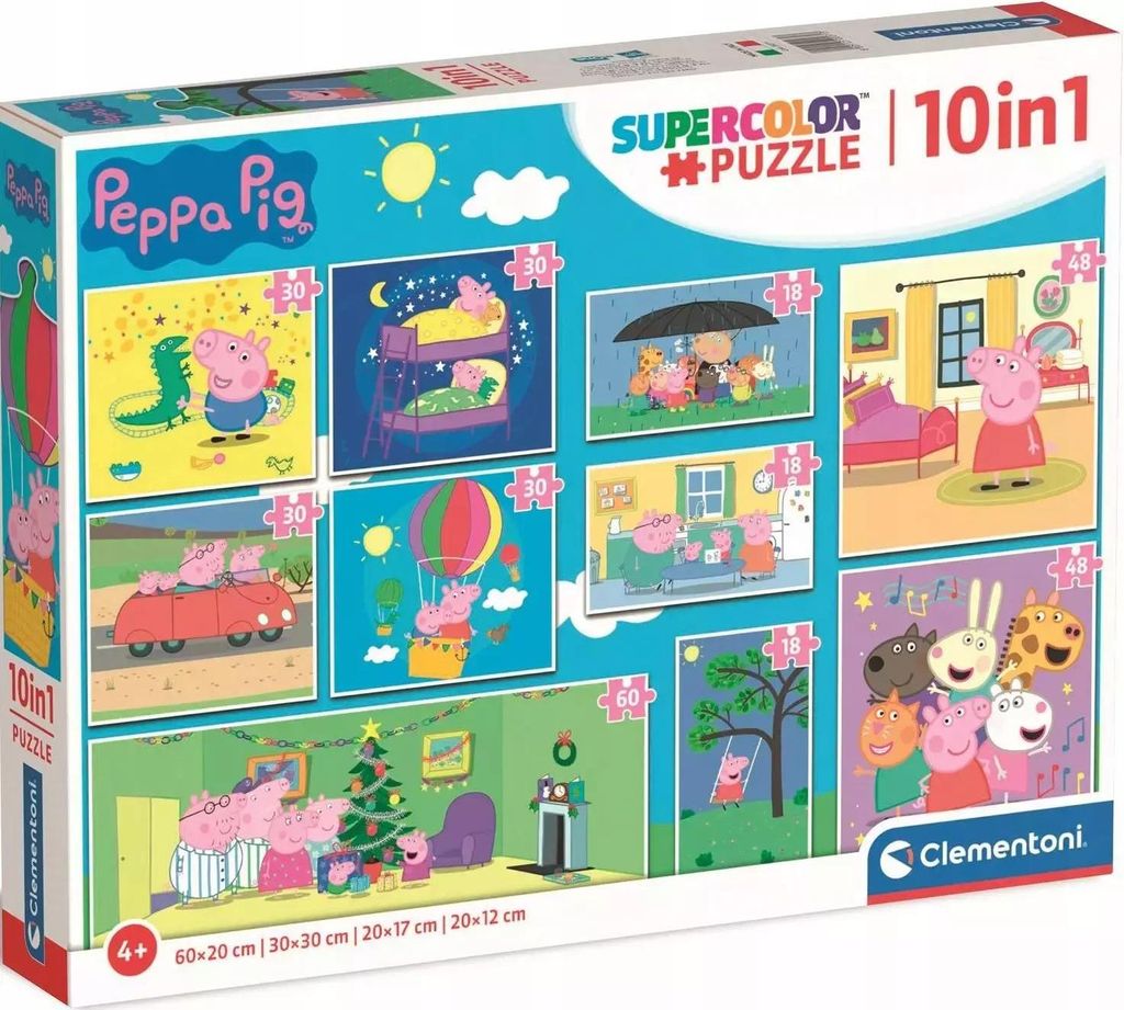 Clementoni Peppa Pig 20271, Cartoons, 4 Jahr(e) Produktbild 