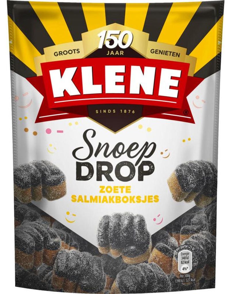 Klene Snoepdrop Zoete Salmiakboksjes 200 g – holandské Obrázok produktu 