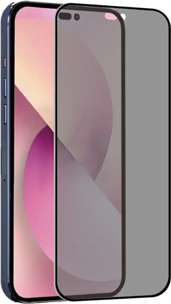 Film Protection Écran iPhone 14 Pro Max Privacy Noir Verre Trempé Tiger