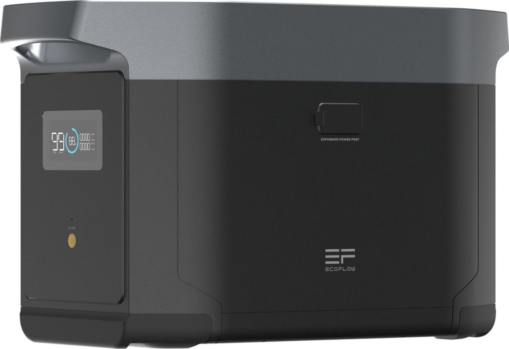 EcoFlow Zusatzbatterie DELTA 2 Max schwaz Produktbild 5