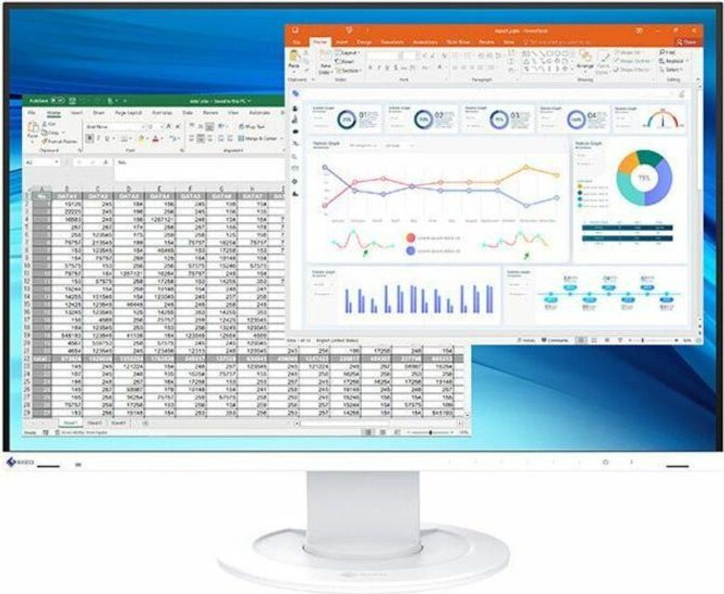 EIZO FlexScan EV2410R-WT, 61,2 cm (24.1"), 1920 x 1200 Produktbild 