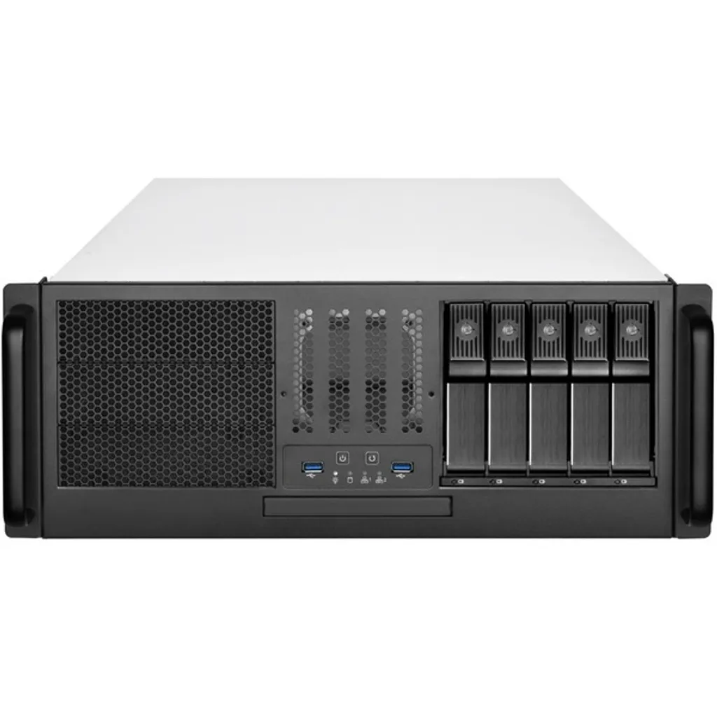 Châssis SilverStone SST-RM41-H08 avec 8 Baies 3.5 Pouces et Rackage 4U Pro