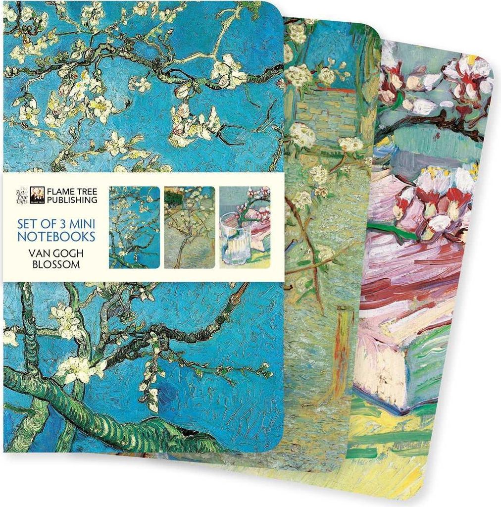 Vincent Van Gogh: Blossom Set of 3 Mini Notebooks
