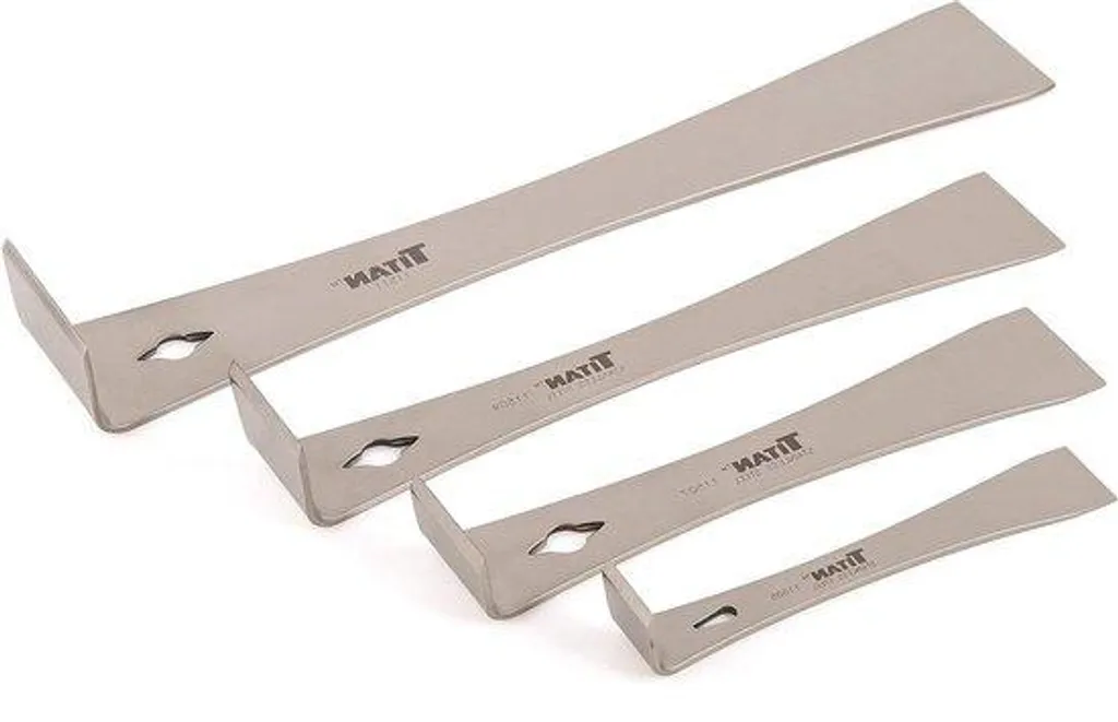 Grattoirs inox robustes 4 pièces - Haute résistance pour décapage