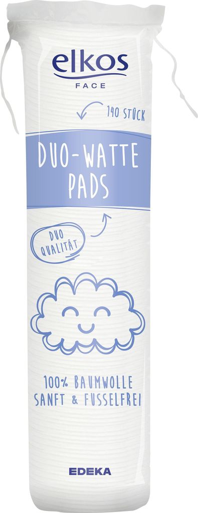 elkos 3879907009 Duo bavlnené tampóny - 140 kusov Obrázok produktu 