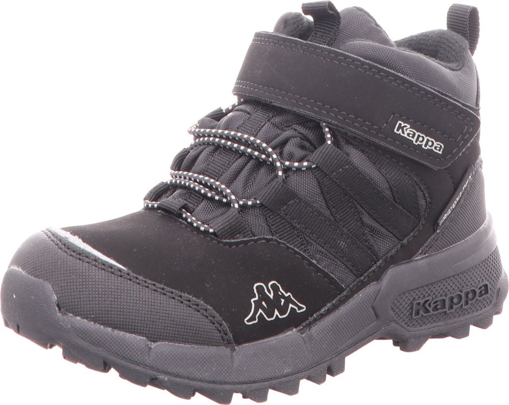 KAPPA Jungen-TEX-Allwetterstiefel gefüttert Schwarz, Farbe:schwarz, EU Größe:31