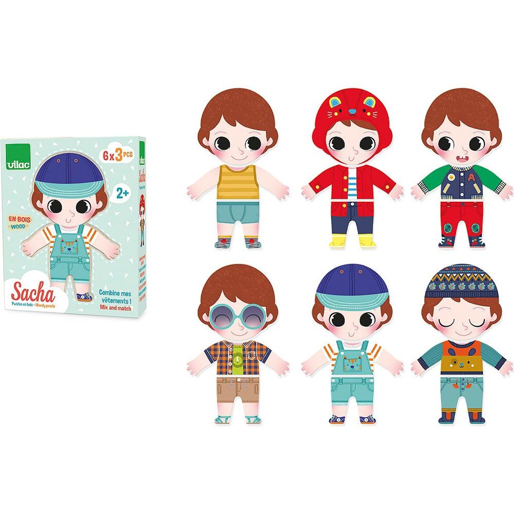 Vilac Sacha Dressing Puzzle