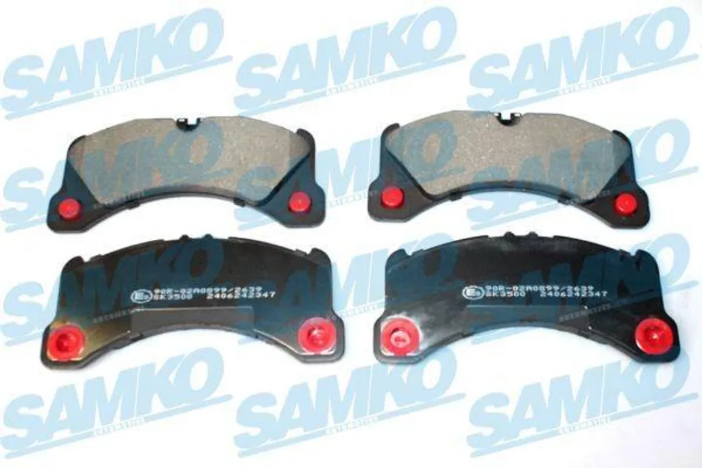 Jeu de plaquettes de frein avant pour PORSCHE Macan 95B SAMKO 5SP2347 Kit