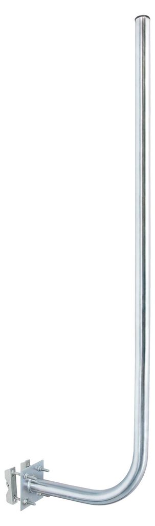 PremiumX 30cm Wandhalter 120cm Mast Ø 38mm mit Schellen Produktbild 