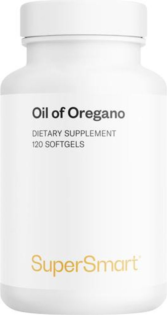 SuperSmart Oil Of Oregano Dietary Supplement - 120 Softgels