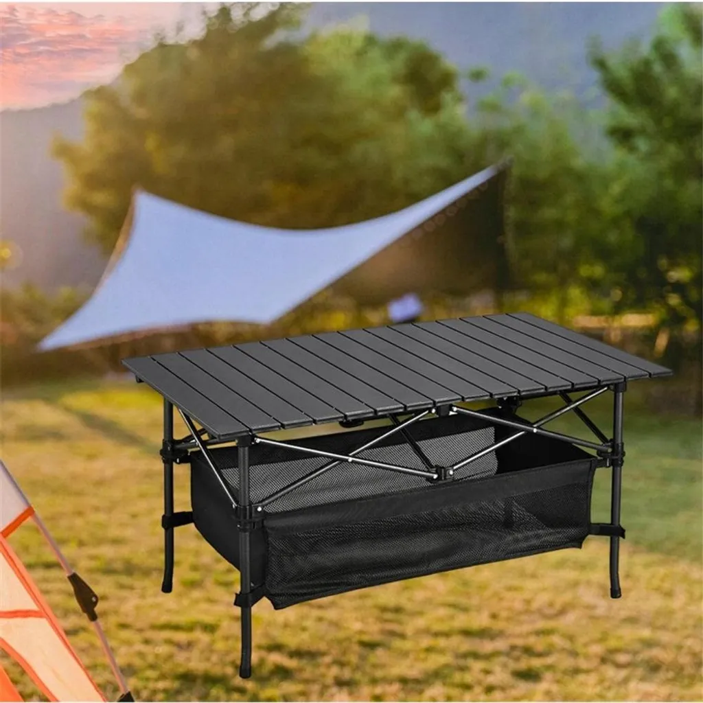 Table de camping stable et portable : finis les repas encombrants au sol - 8