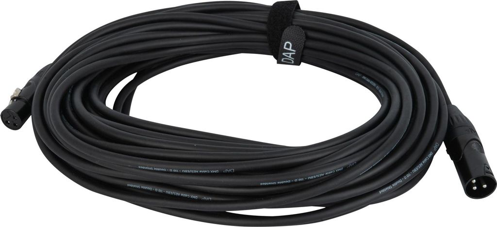 DAP FLX09 - DMX/AES-EBU XLR/M 3P to XLR/F 3P 20 m