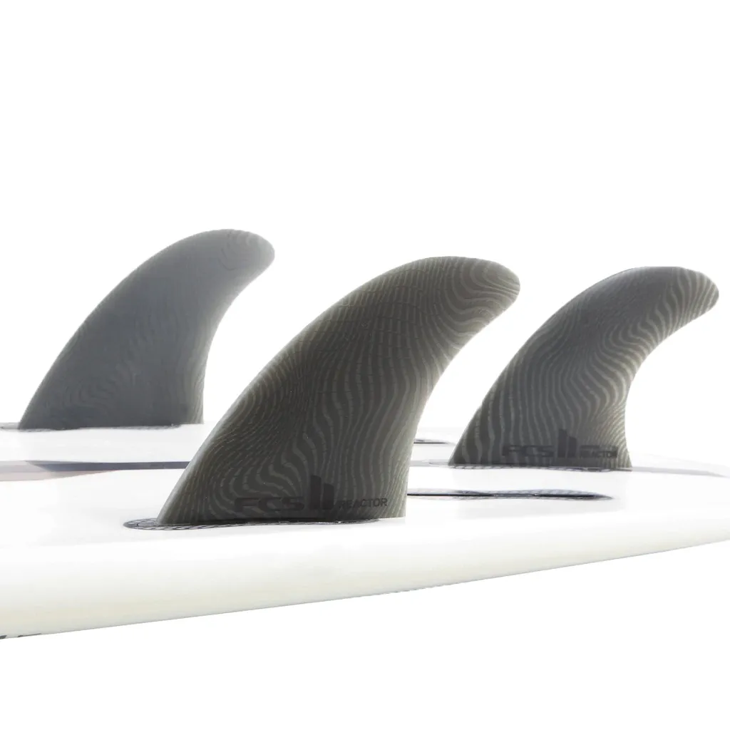 FCS Reactor Neo Glass Medium Ash - Dérives de Surf Réactives et Légères