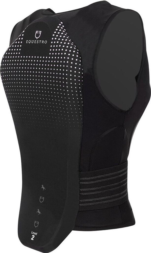 Equestro Adult Level 2 Back Protector Rückenprotektor Schwarz 158-167 cm / Long Schwarz 158-167 cm