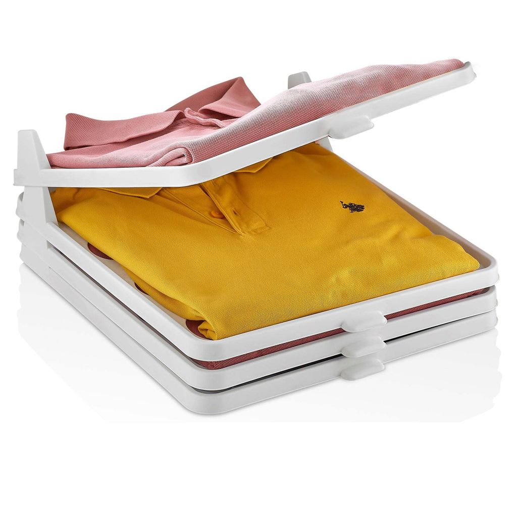 Herzberg HG-L659: Schrankorganizer & Hemdenmappe