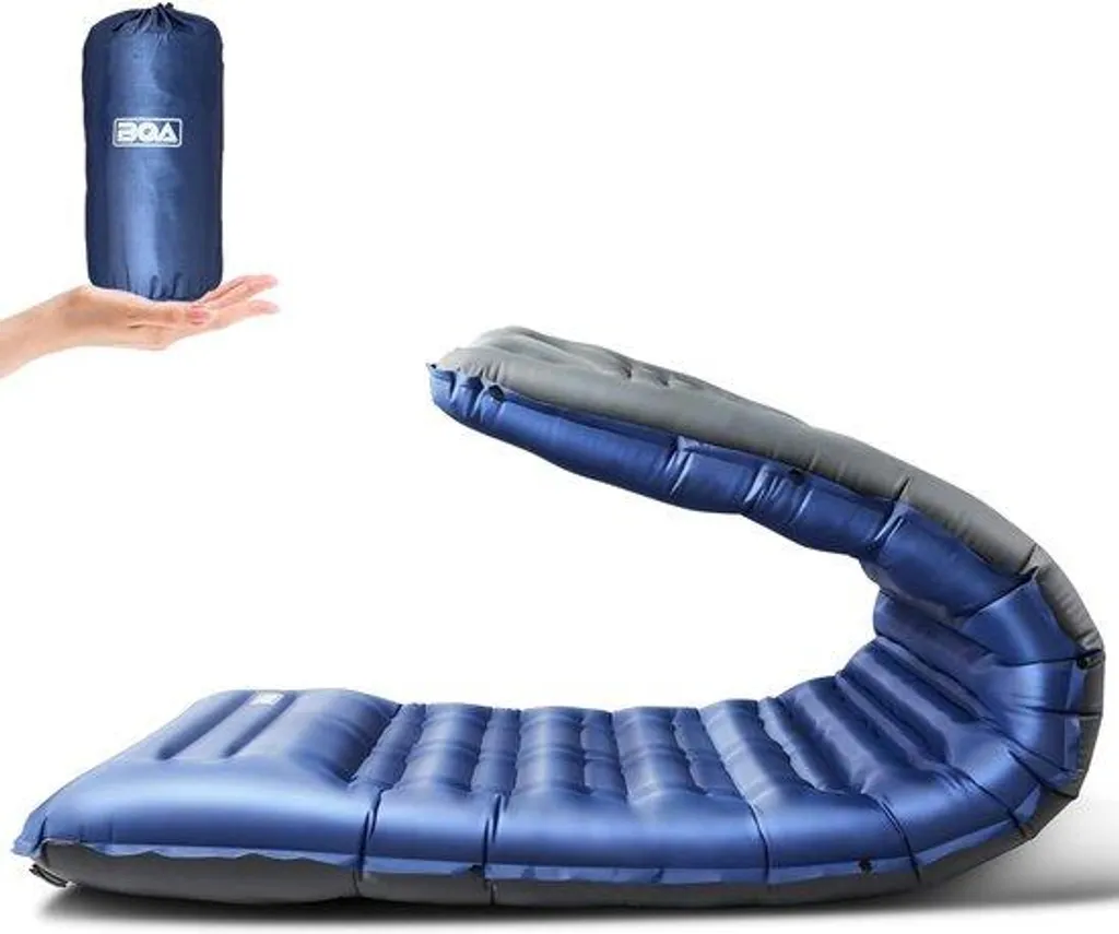 Tapis de sol autogonflant gonflable 10cm pour randonnée et bivouac