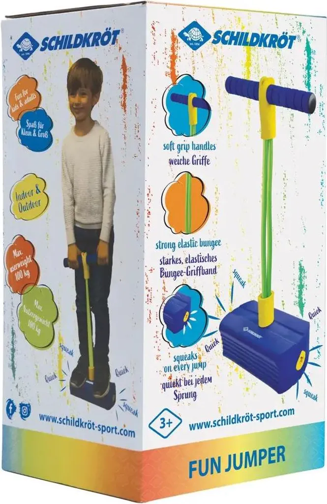 Jouet de Saut Intérieur Fun Jumper - Améliore l'Équilibre des Petits dès 3 Ans