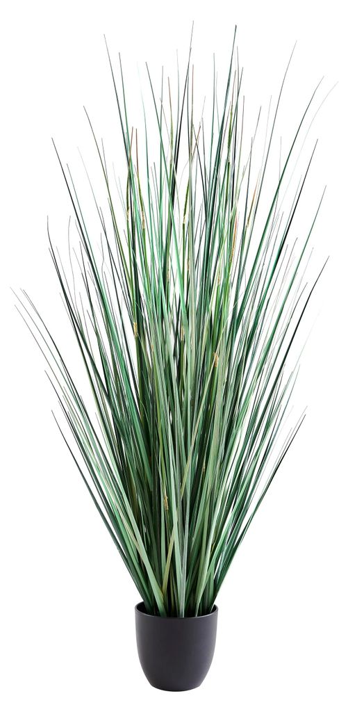 aplanta Künstliches Gras – Odalinde | 120 cm, für drinnen, Kunstpflanze, wie echt, Allergiker geeignet, pflanzliche Dekoration Praxis, Office &...