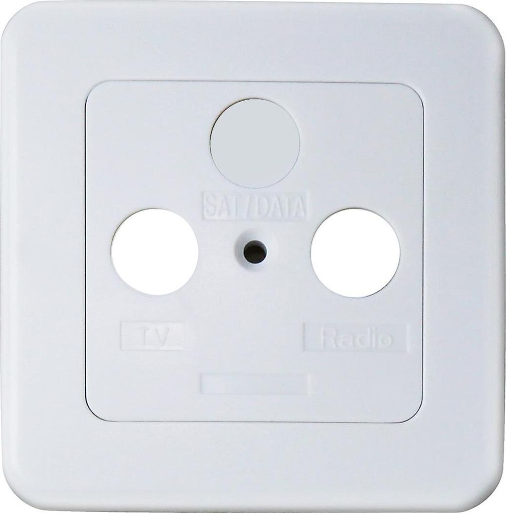 Universal Abdeckung 2-teilig- 2-fach/ 3-fach weiß Produktbild 