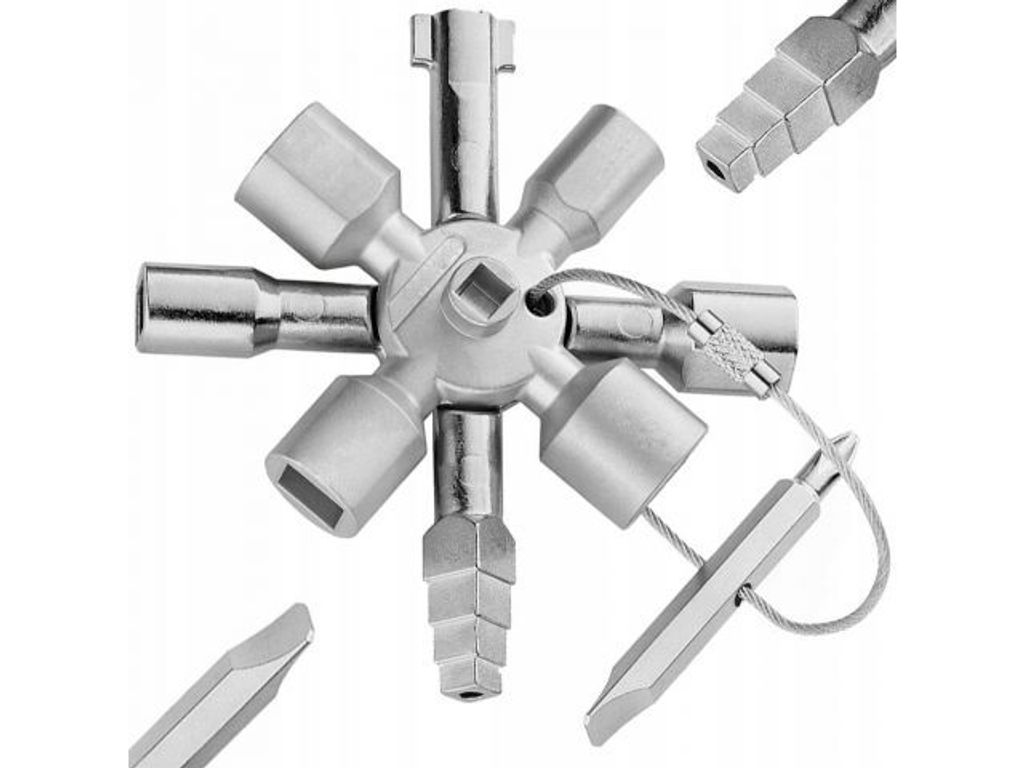 Chiave Universale Per Quadri Elettrici 10In1 Immagine del prodotto 