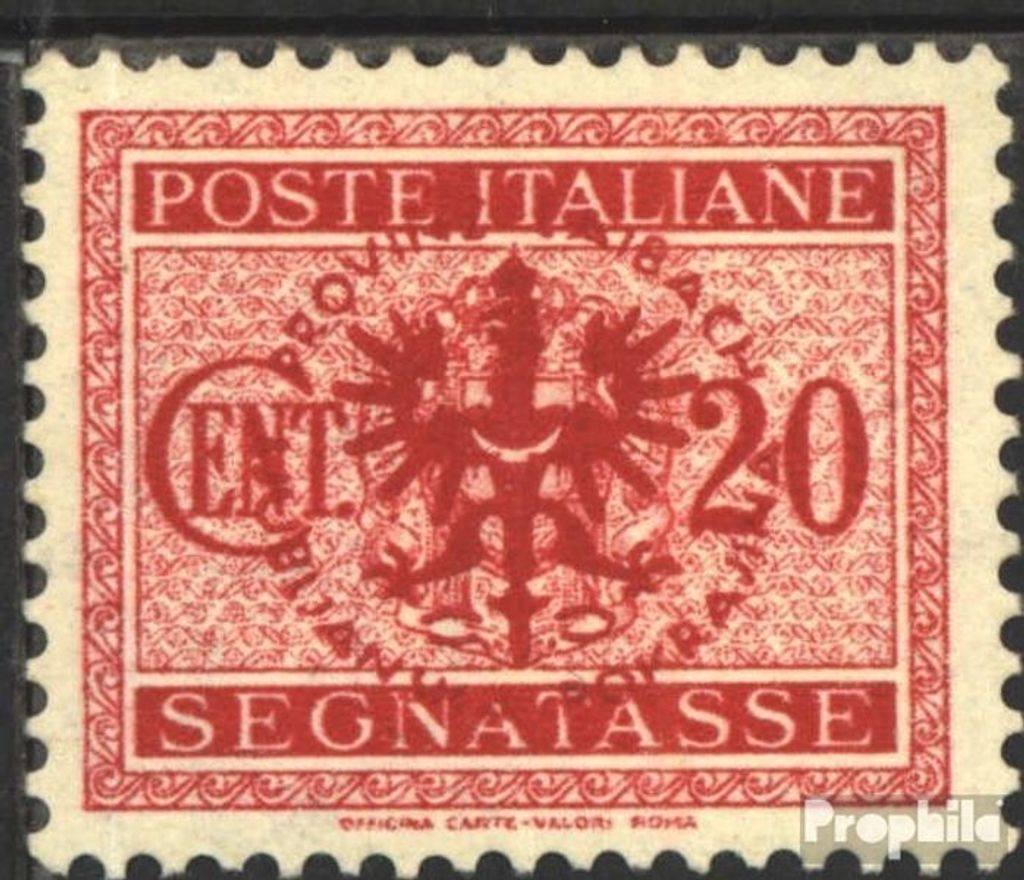 Briefmarken Laibach (Dt.Bes.2.WK.) 1944 Mi P3 postfrisch Portomarke