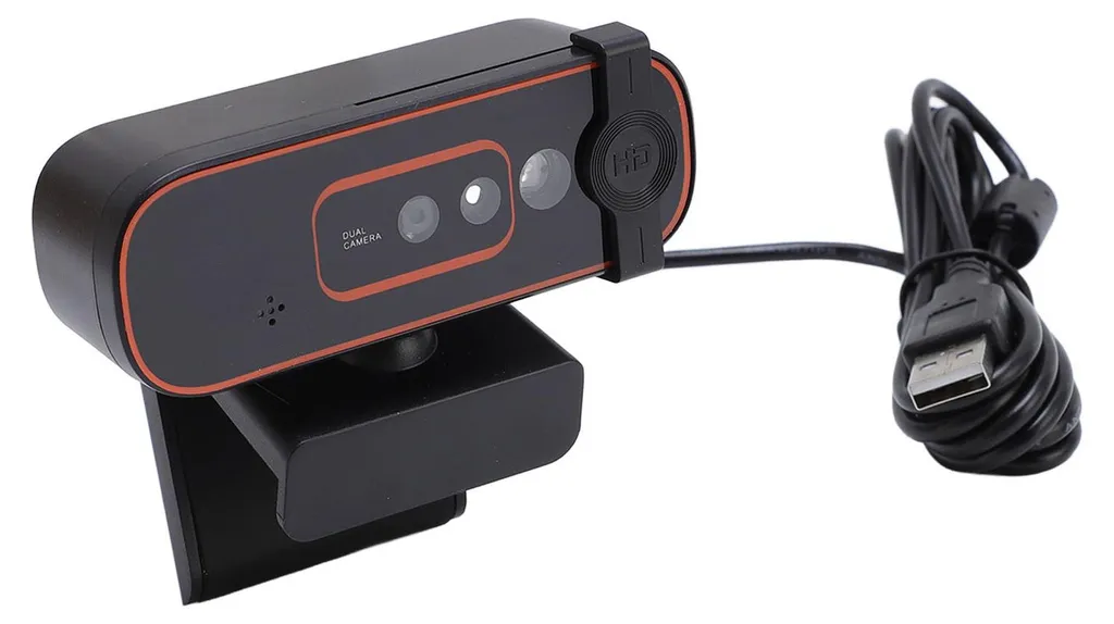 Webcam Full HD pour ordinateur avec micro caché et reconnaissance IR - 4