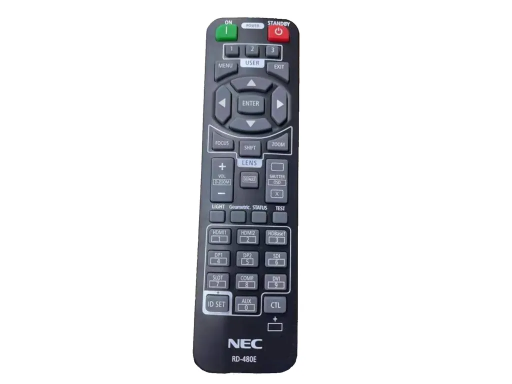 Télécommande NEC RD-480E et 7N901322 pour projecteurs, modèle RD-466E