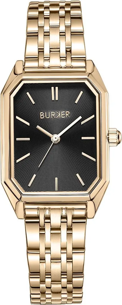 Orologio da donna BURKER Isabell con bracciale a maglie - Oro nero - 36 mm