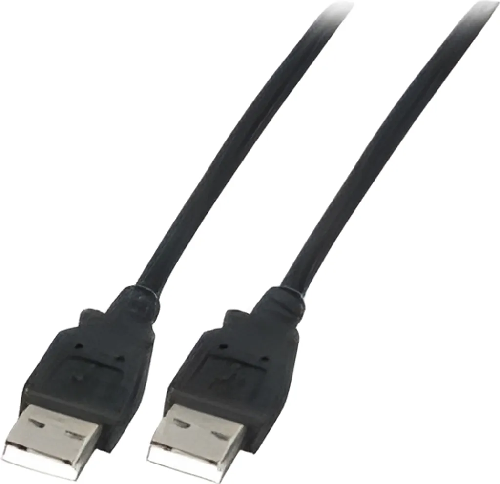 Câble USB 2.0 A vers A Mâle 1,8m EFB K5204.1,8 pour Serveur et Stockage