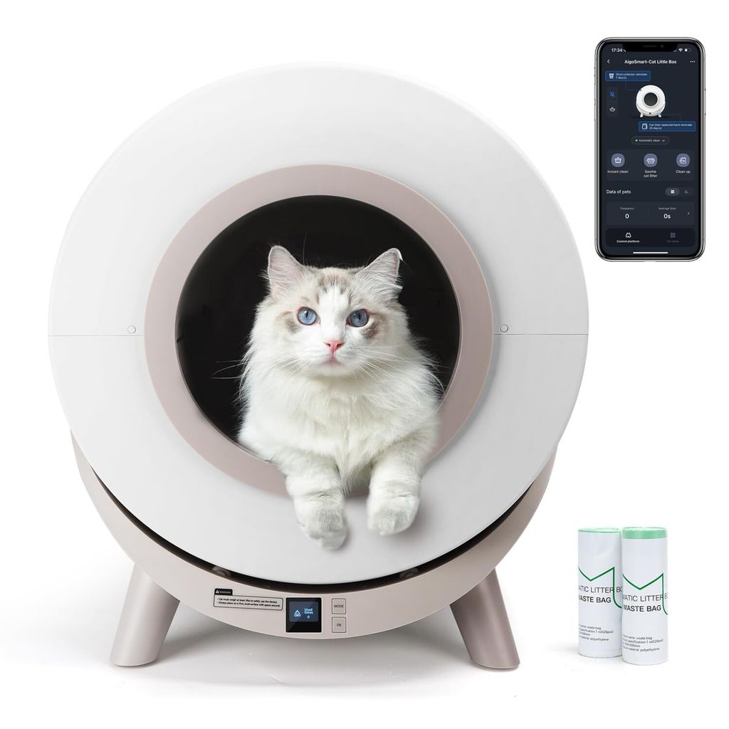 Nobleza Selbstreinigende Katzentoilette, Katzentoilette Produktbild