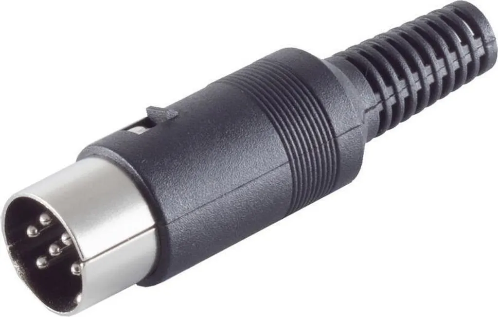 Connecteur 6 Broches S/CONN 6-Pol avec Blindage et Contact Fiable
