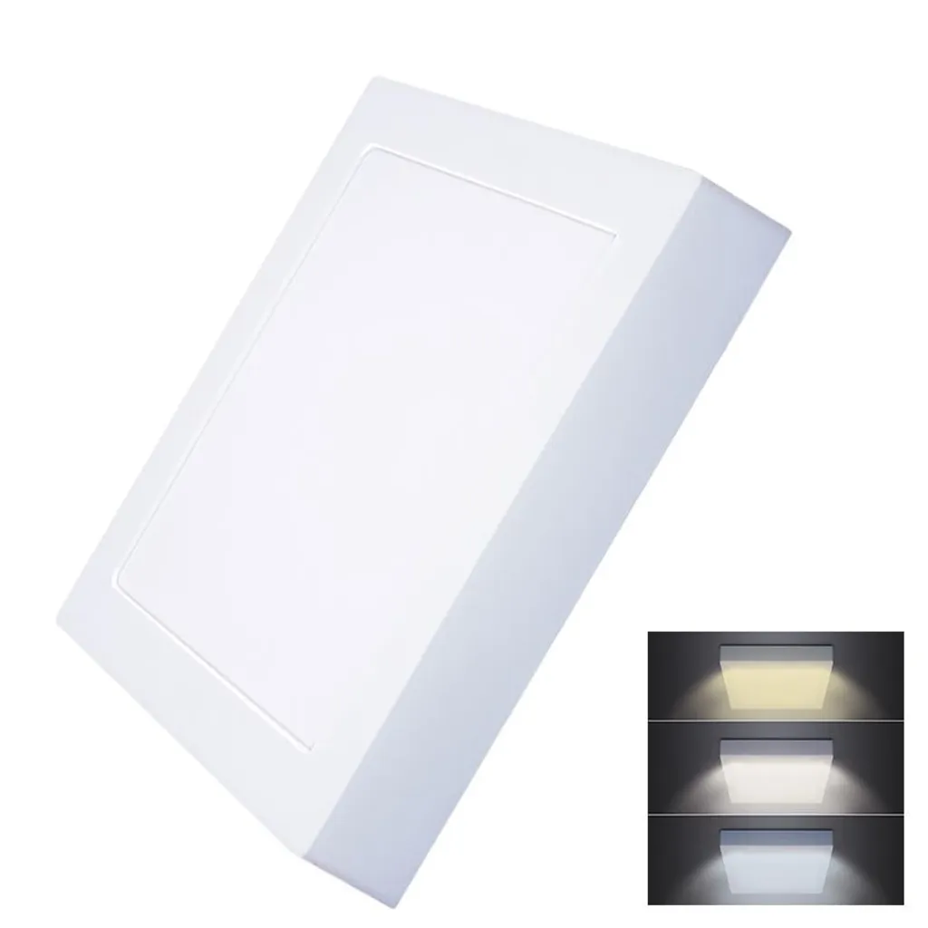 Solight LED Mini Pannello Cct 18W Quadrato a Clip | 1530lm Regolabile