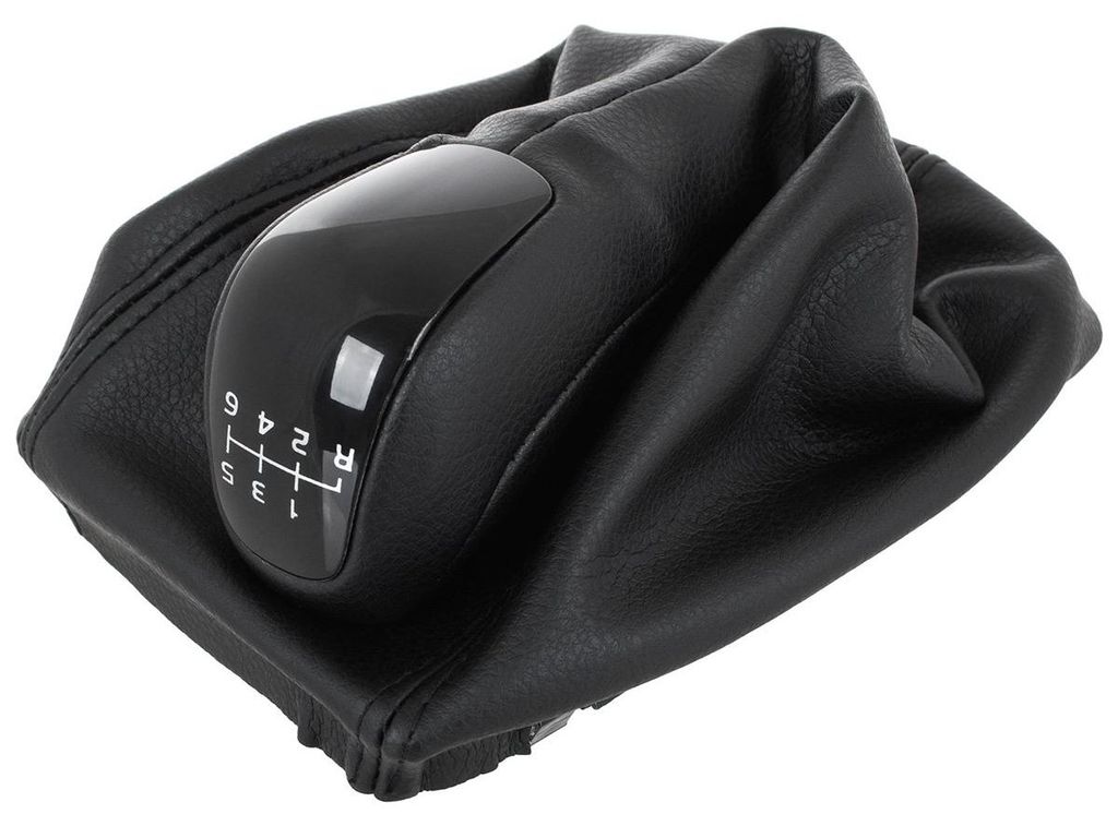 Mercedes W211 E-Klasse 02-09 SCHWARZER 6-GANG-SCHALTKNOPF + Produktbild 