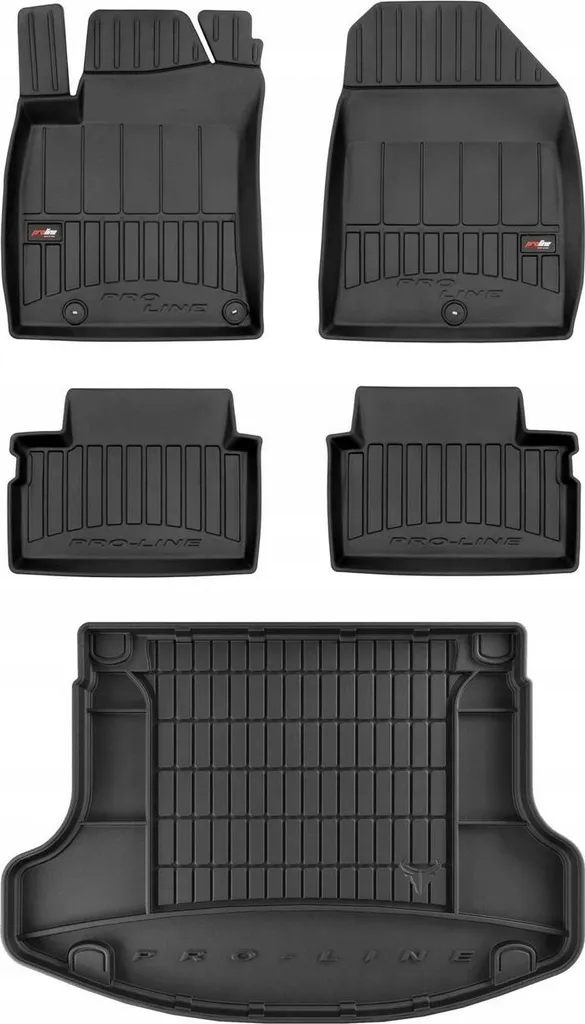 Tappetini 3D Professionali Hyundai i30 Fastback 2017-2024 Gomma TPE
