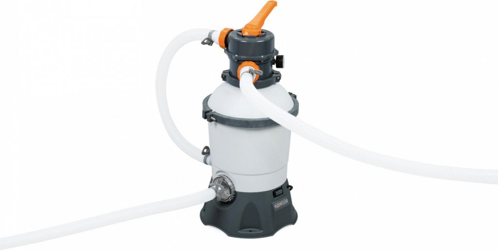 Bestway Hydrium 500x360x120 cm Ovales herausnehmbares Schwimmbecken mit stahlverstärkter Wand mit Sandfilter 3.028 L/H