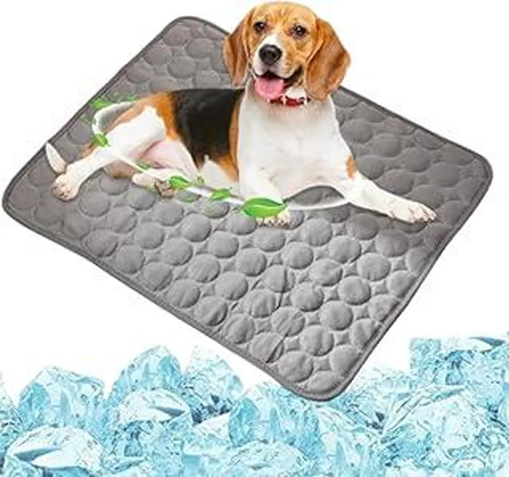 Tappeto Rinfrescante Cane 50x40 Auto-Raffreddante - Travel Friendly