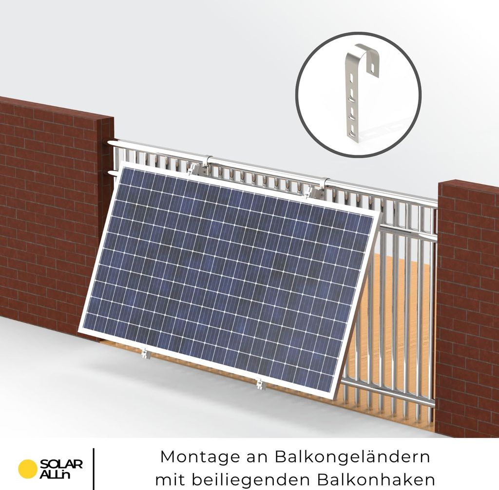 SOLAR ALLin Universal Montage-Set für Solarmodule - Produktbild 14