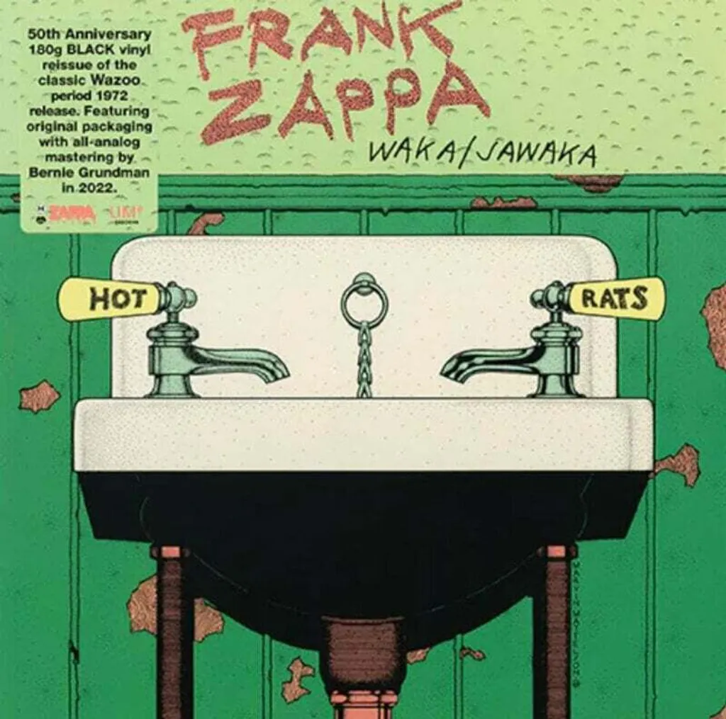Frank Zappa Waka Jawaka Vinyle LP Album de Jazz Fusion culte en 180g