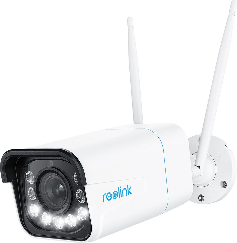 Reolink W430 - 4K-Außenkamera, Next-Gen Wi-Fi 6, 5X optischer Zoom, Personen-/Fahrzeug-/Tiererkennung, Farb-Nachtsicht